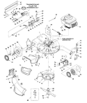 Page B Diagram and Parts List for 12AE999M401 1998 Yard Man Lawn Mower